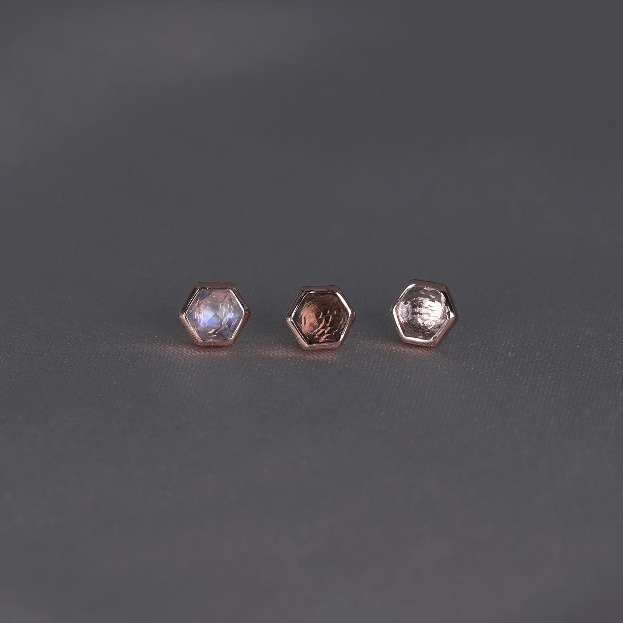 Aria • Natural Gemstone Threadless Ends