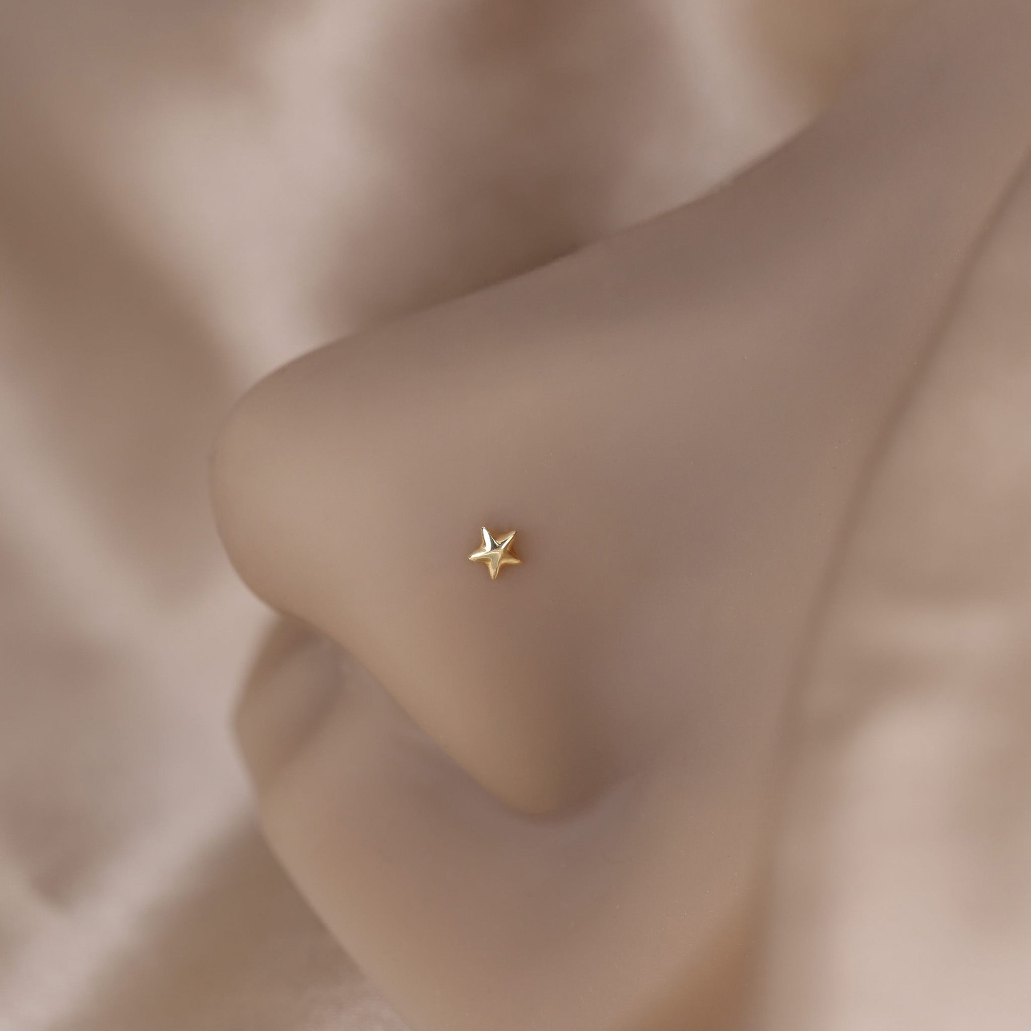 Micro Star Flat Back Stud