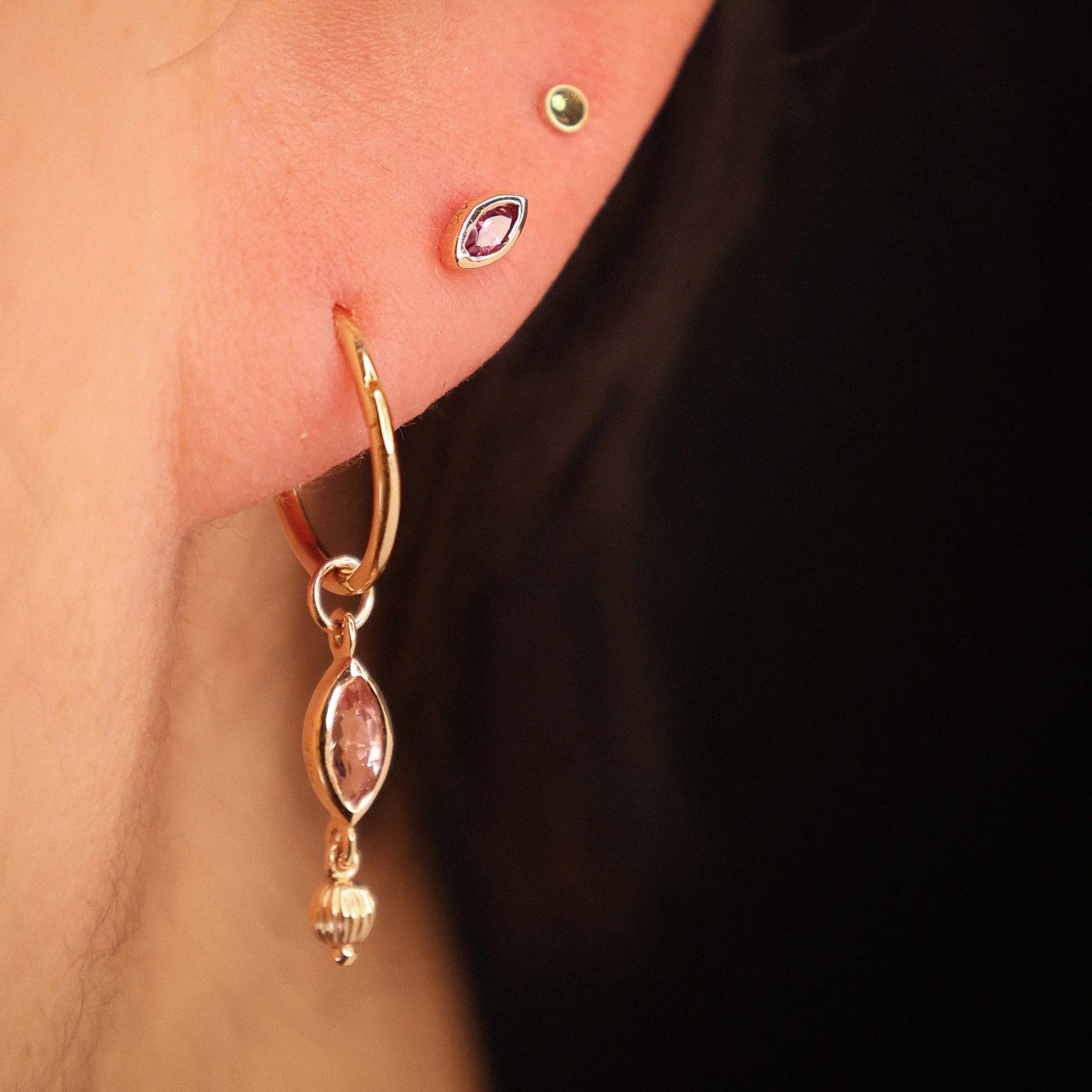 BEATTI Hoops Minimal Thin Hoop Ring 18G Minimal Thin Hoop Ring 18G