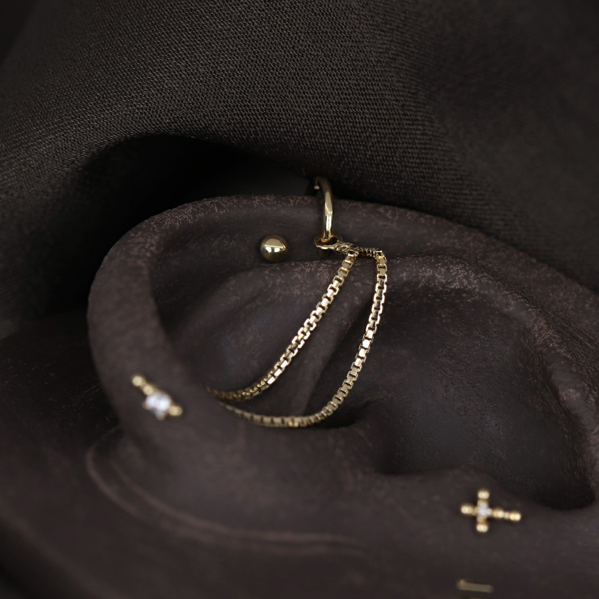 Petite Round Dome Flat Back Stud