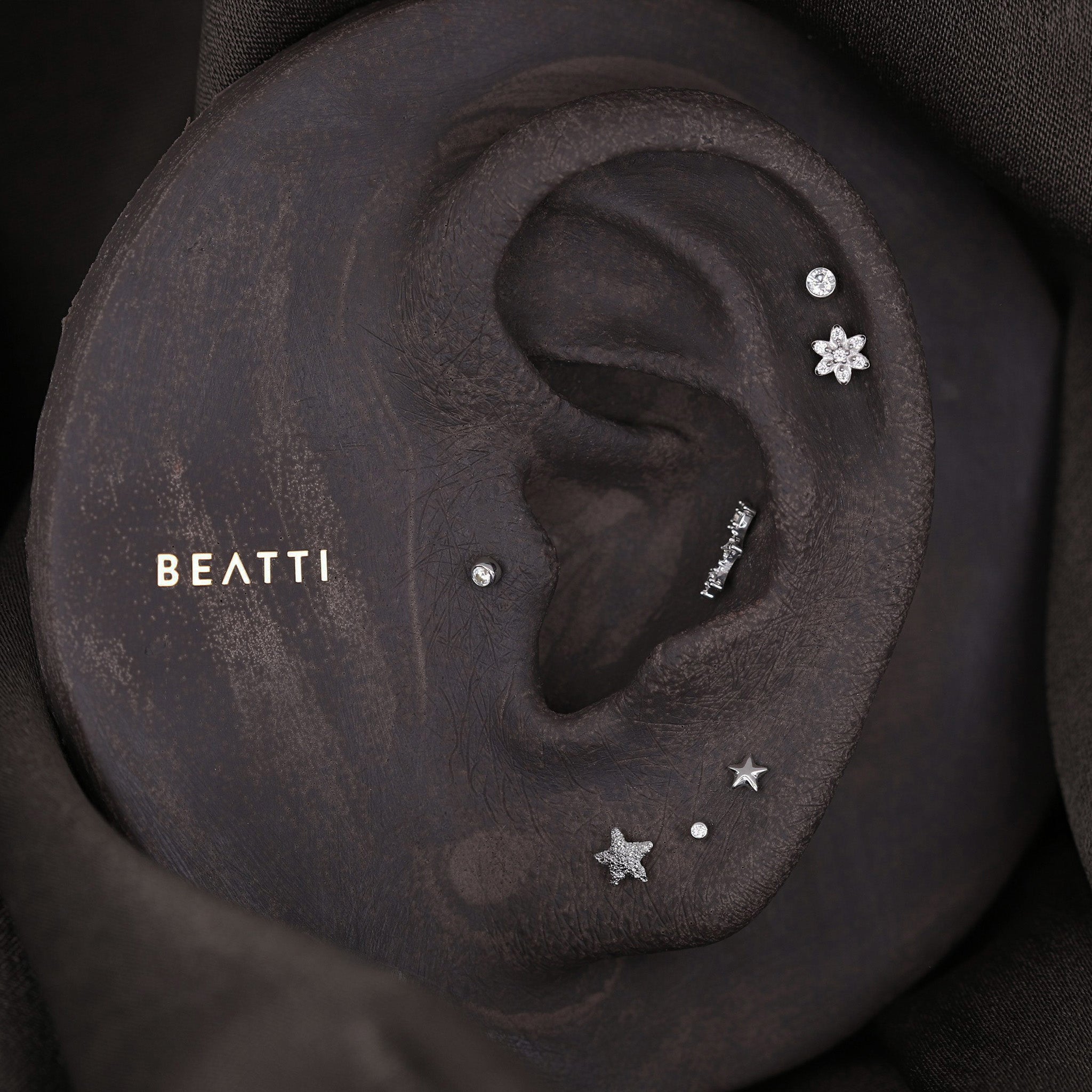 Star Sandblast Threadless End