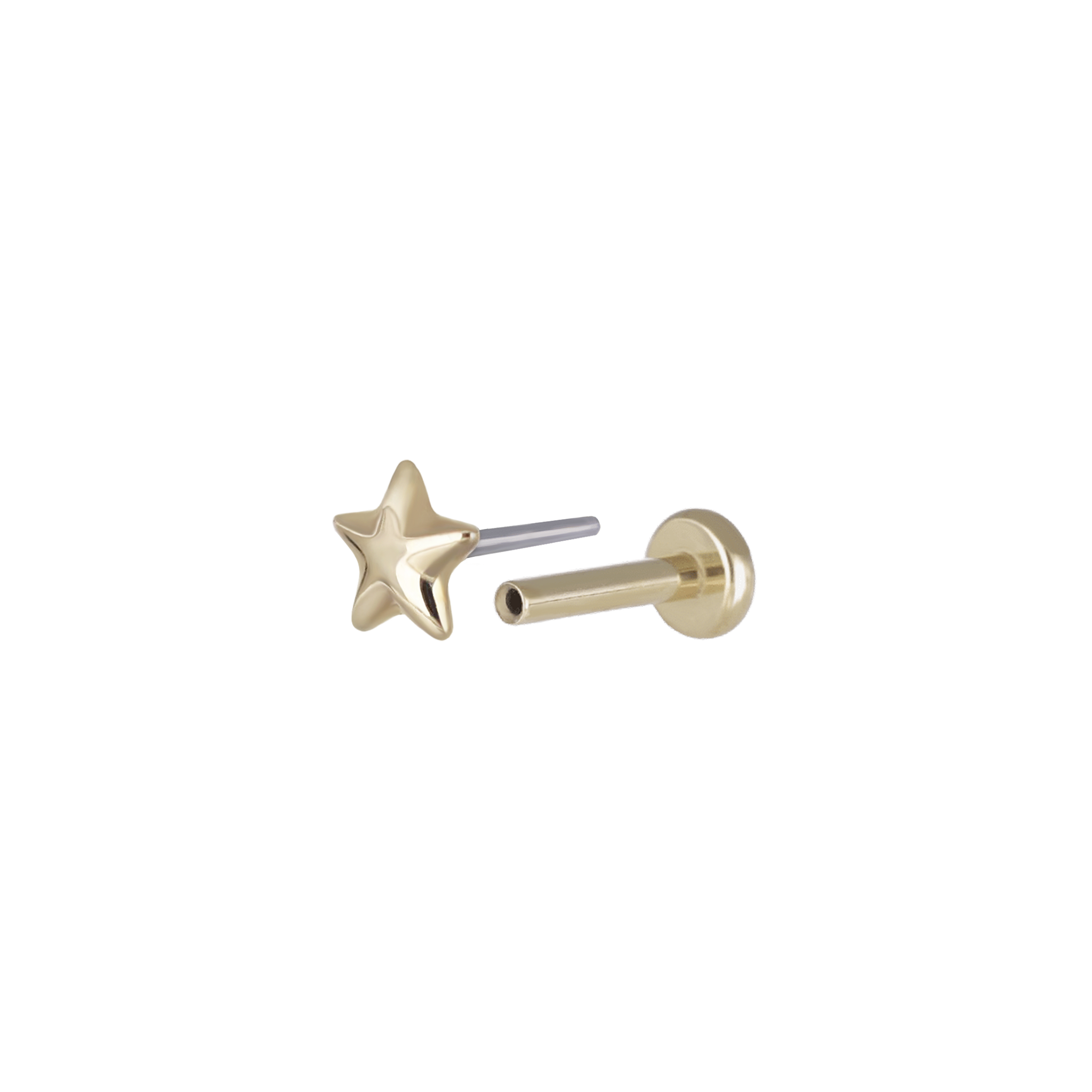 Micro Star Flat Back Stud
