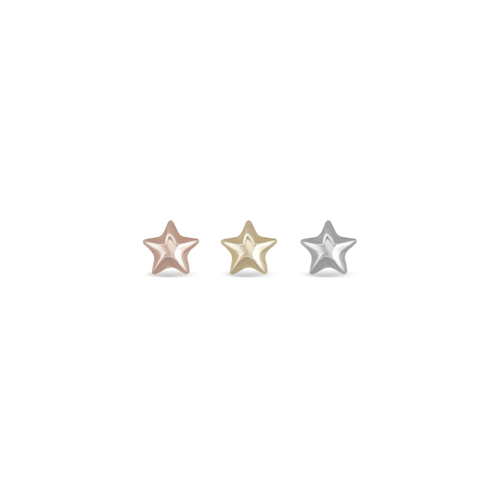 Micro Star Flat Back Stud