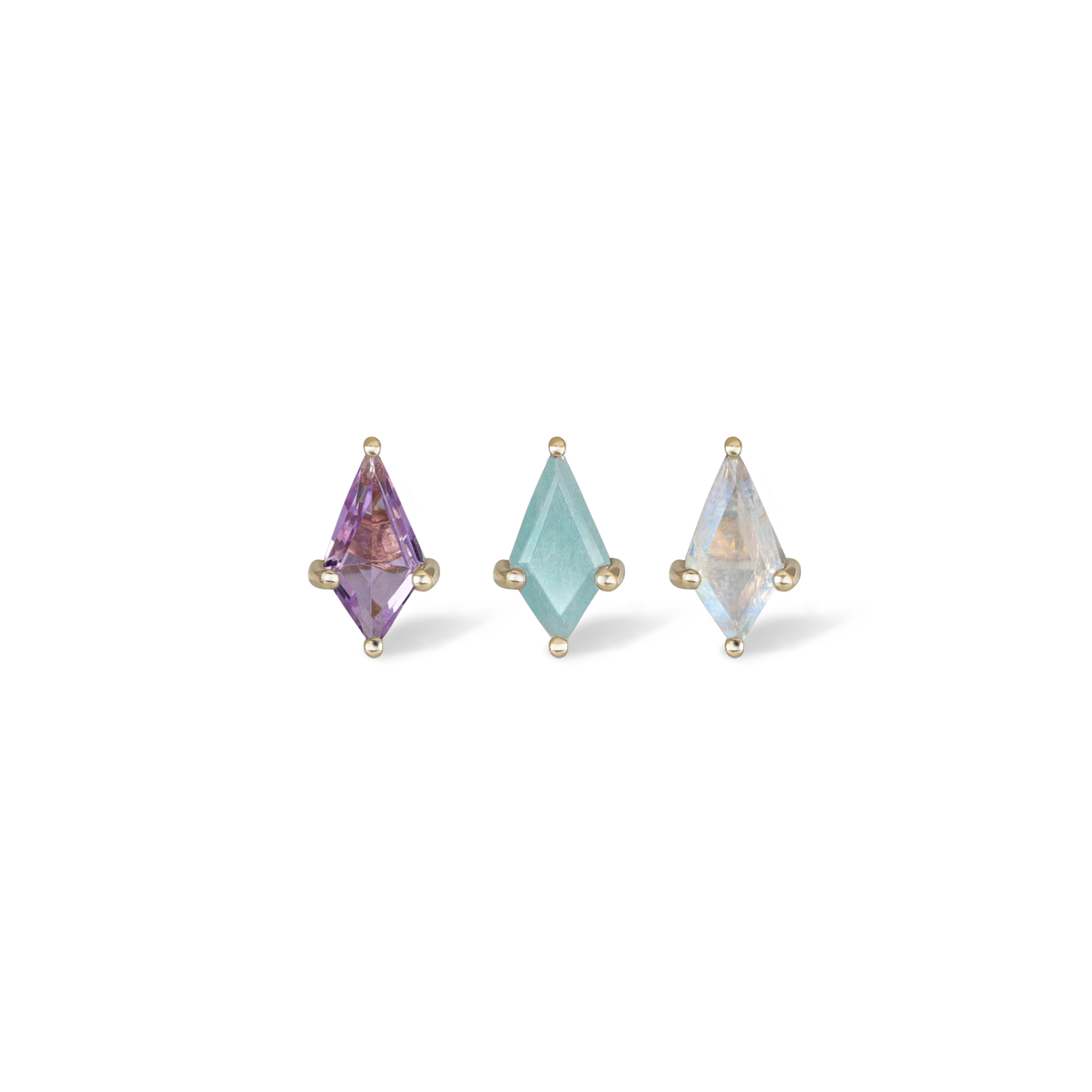 Siera • Natural Gemstone Threadless Ends