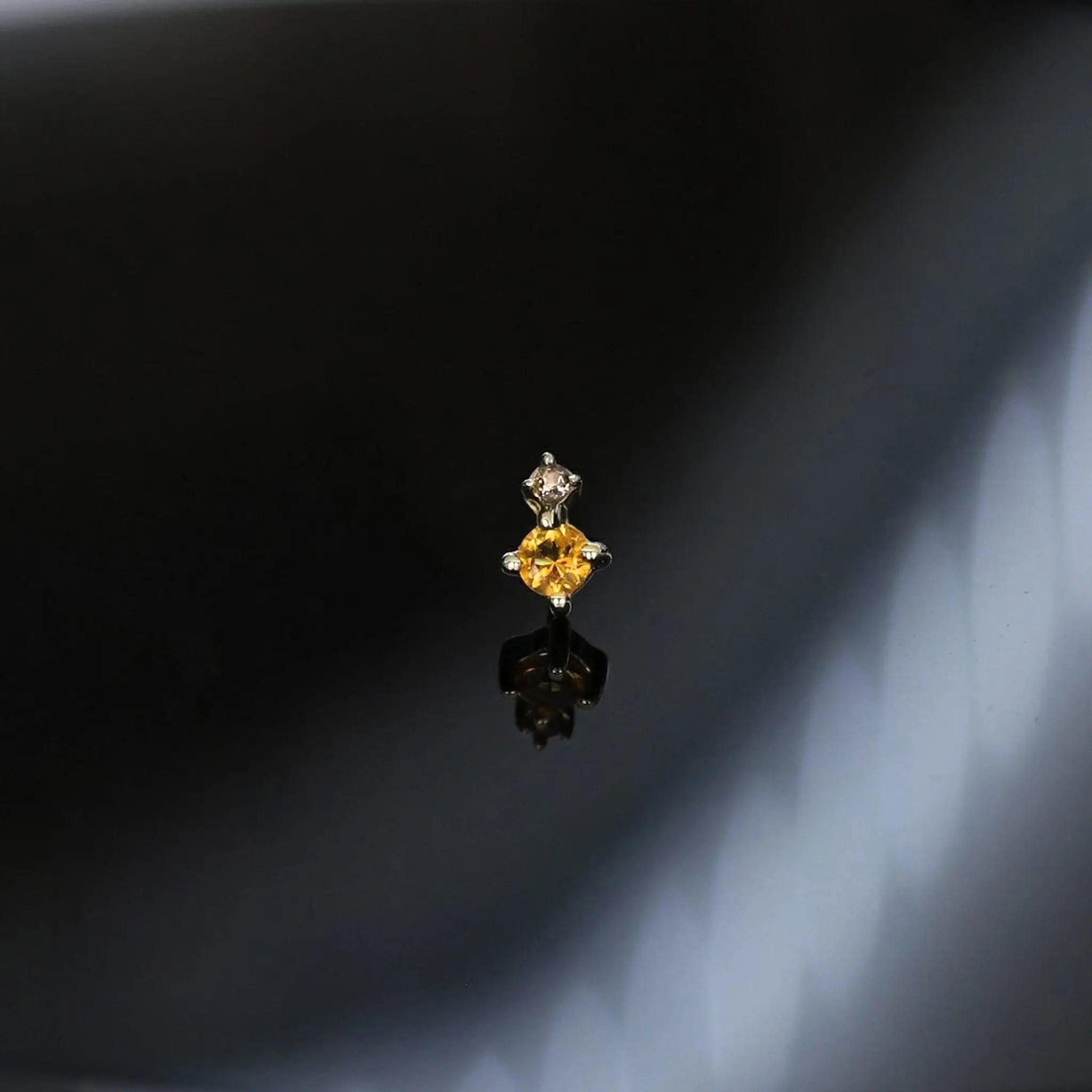 BEATTI Hoops BTE015 • Gemstone Stud BTE015 • Gemstone Stud