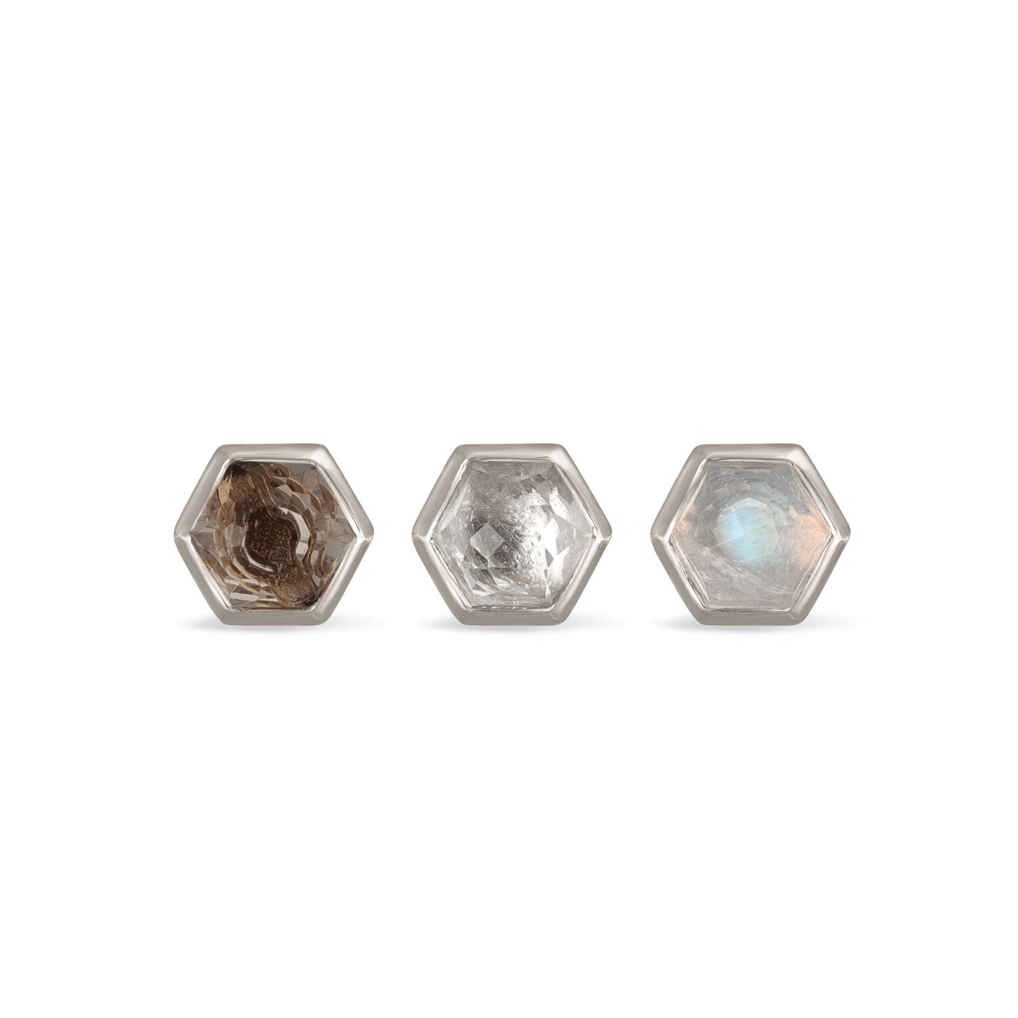 Aria • Natural Gemstone Threadless Ends