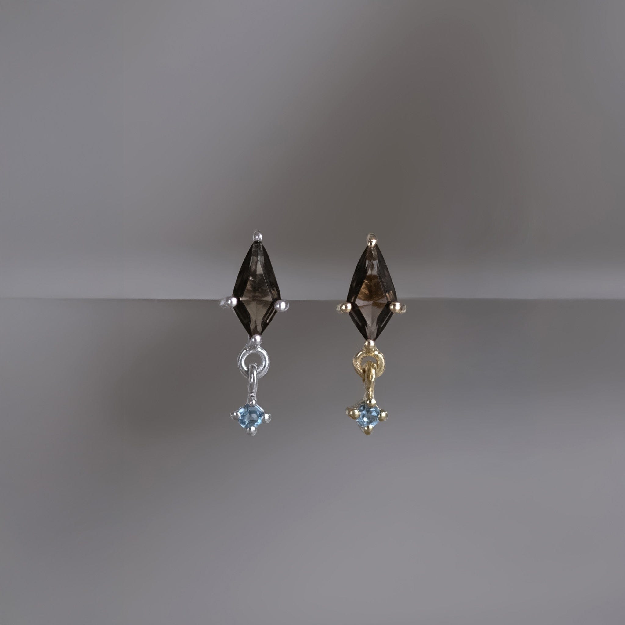 BEATTI Threadless Ends Celeste • Natural Gemstone Threadless Ends Celeste • Natural Gemstone Threadless Ends