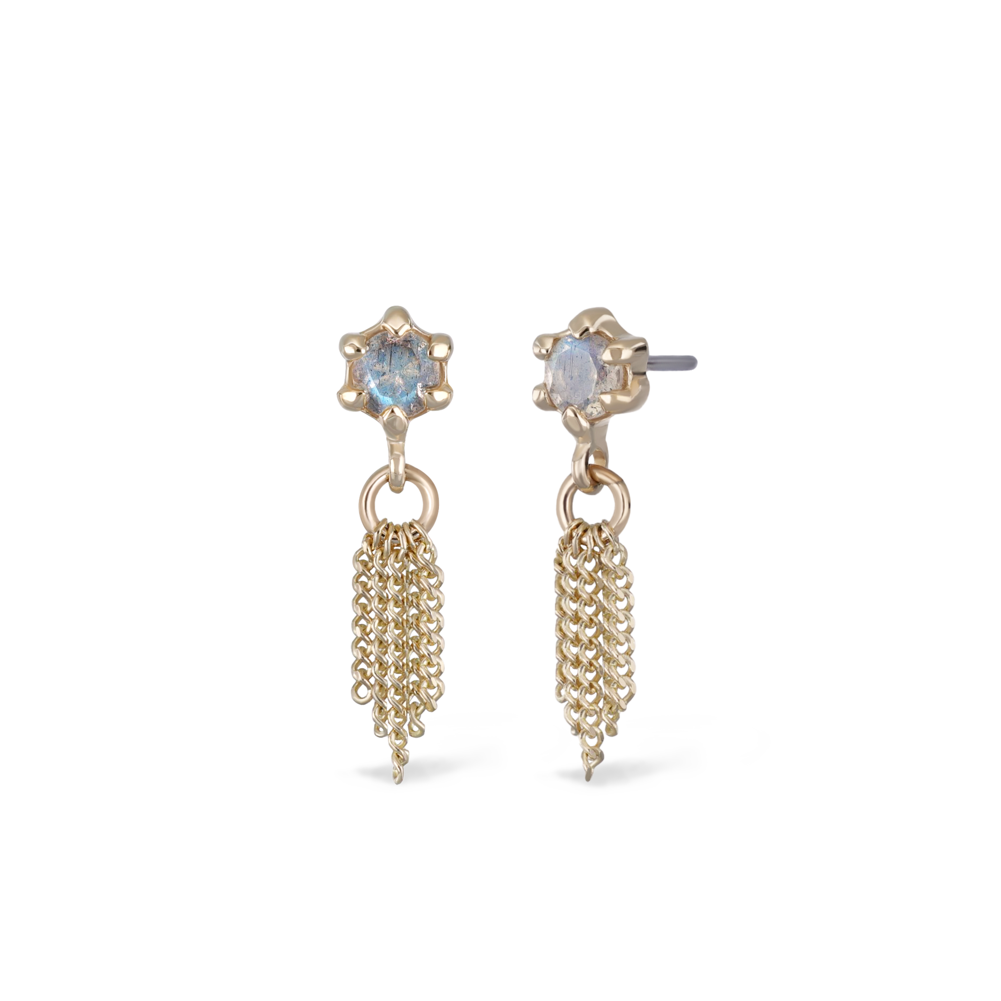 Starlet II • Moonstone with Chain Tassel