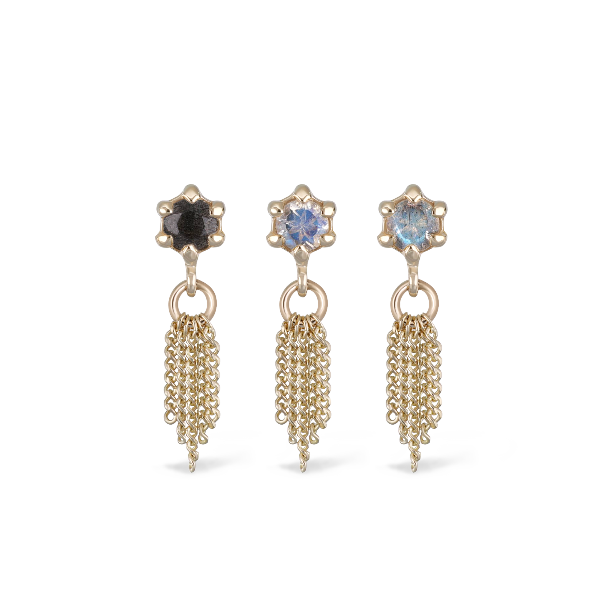 Starlet II • Moonstone with Chain Tassel