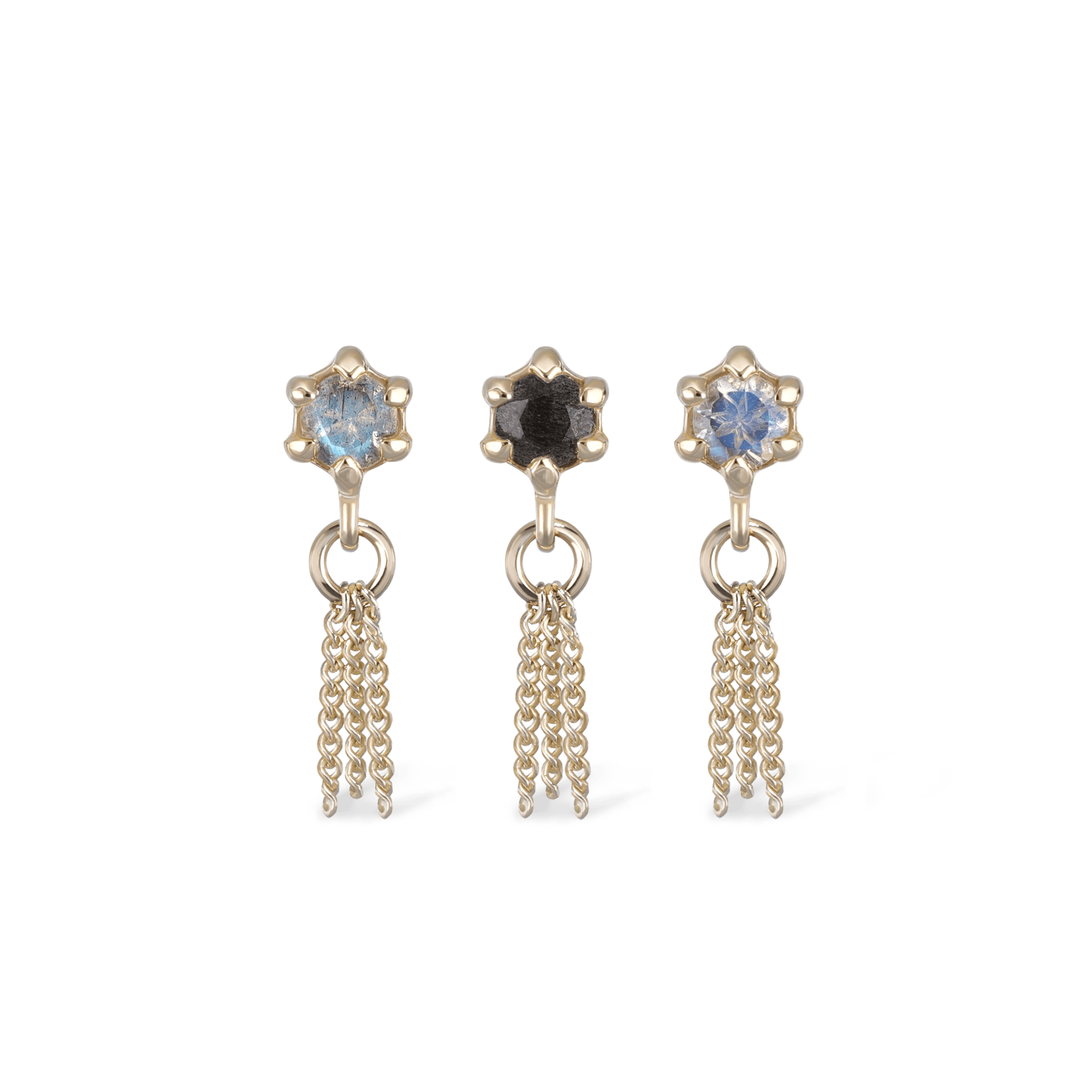 Starlet • Labradorite Chain Tassel