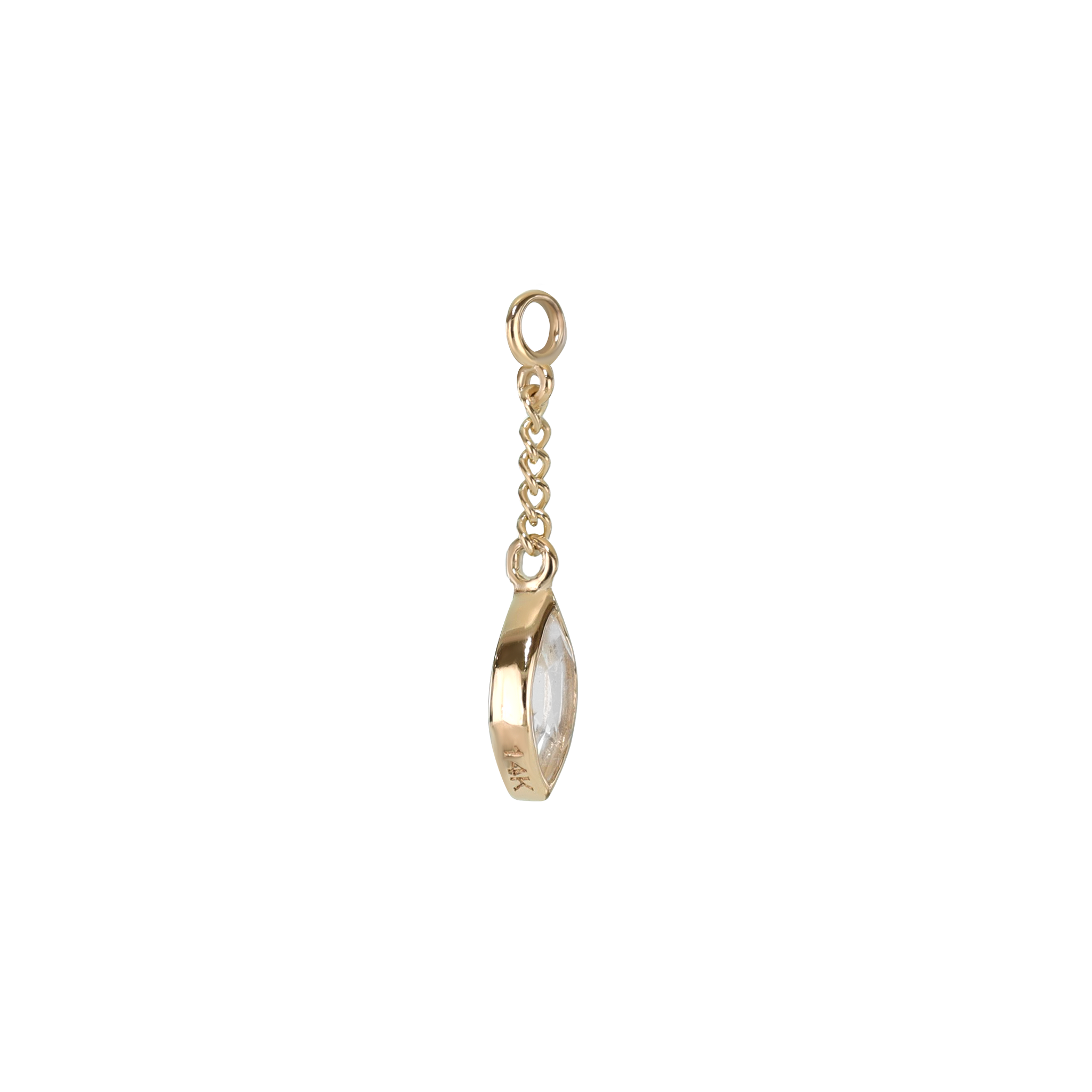 Aris • Marquise Gemstone Chain Charm