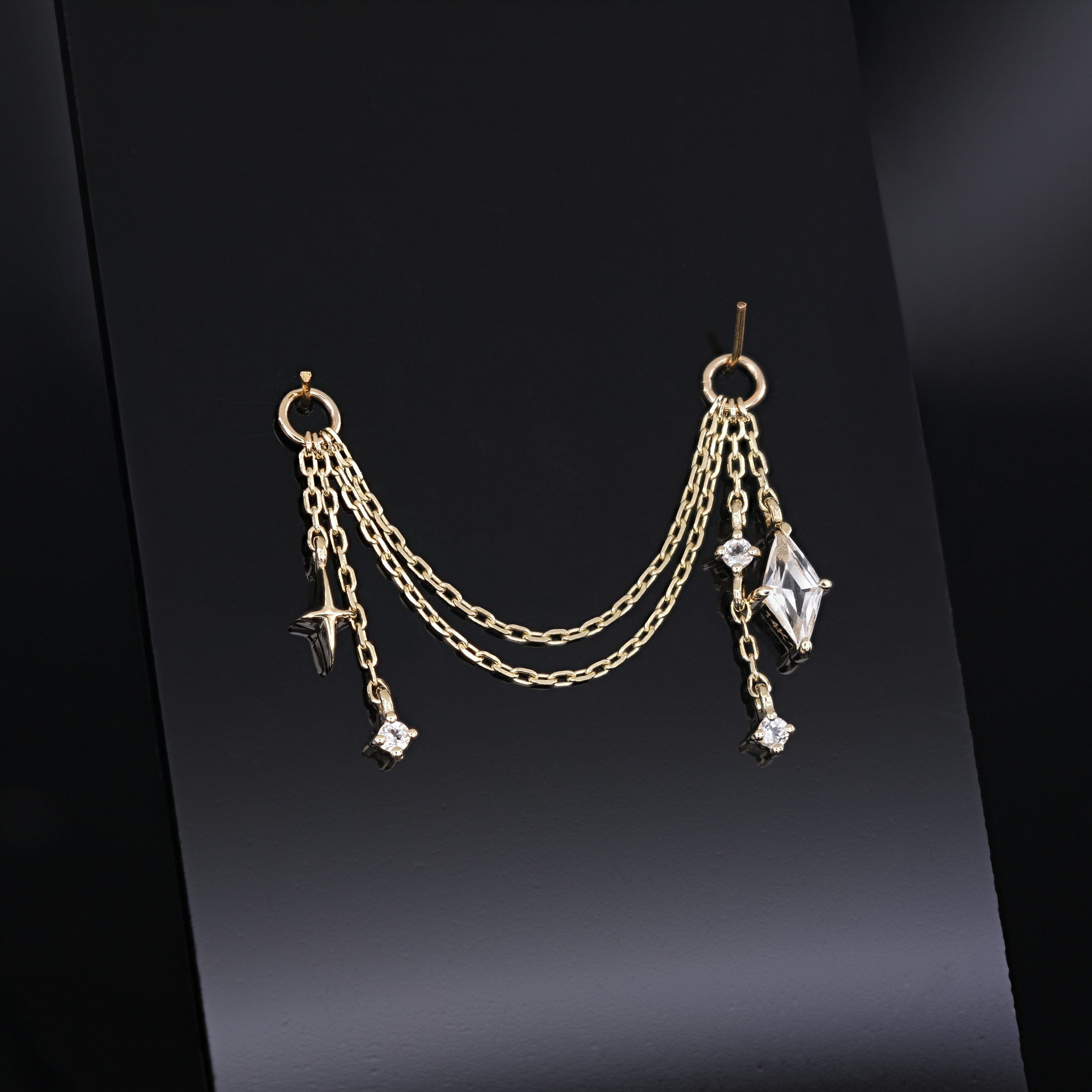 Julia • Celestial Draped Link Chain Attachment