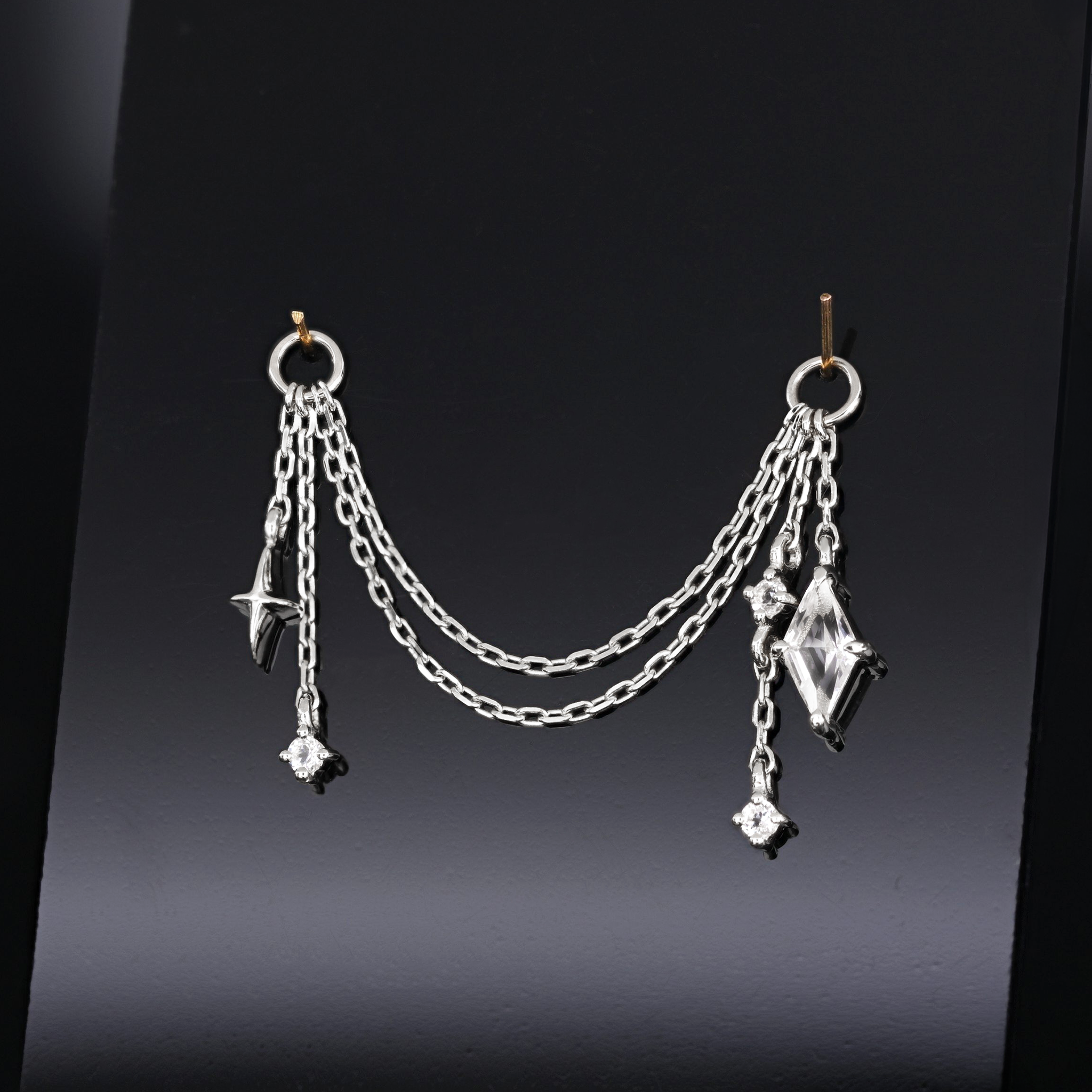 Julia • Celestial Draped Link Chain Attachment