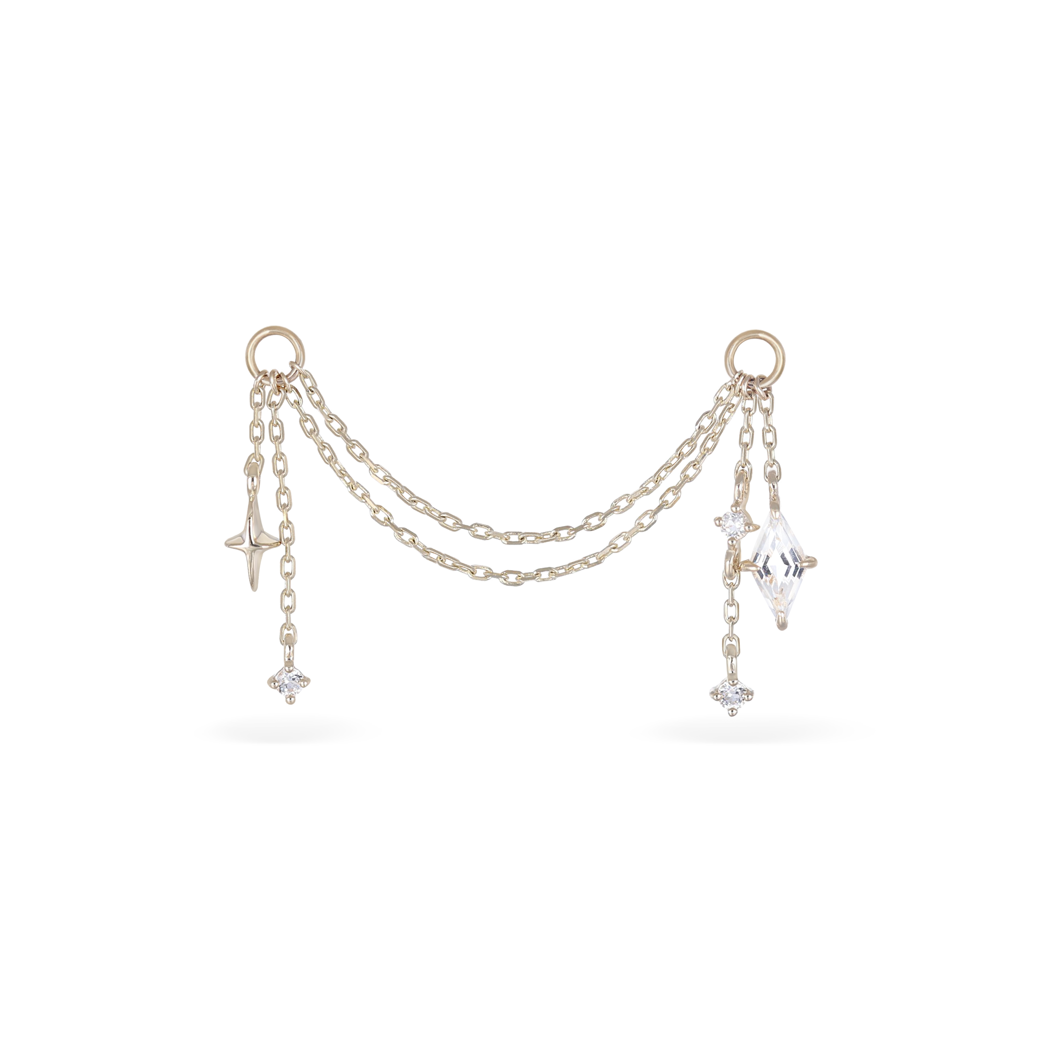 Julia • Celestial Draped Link Chain Attachment