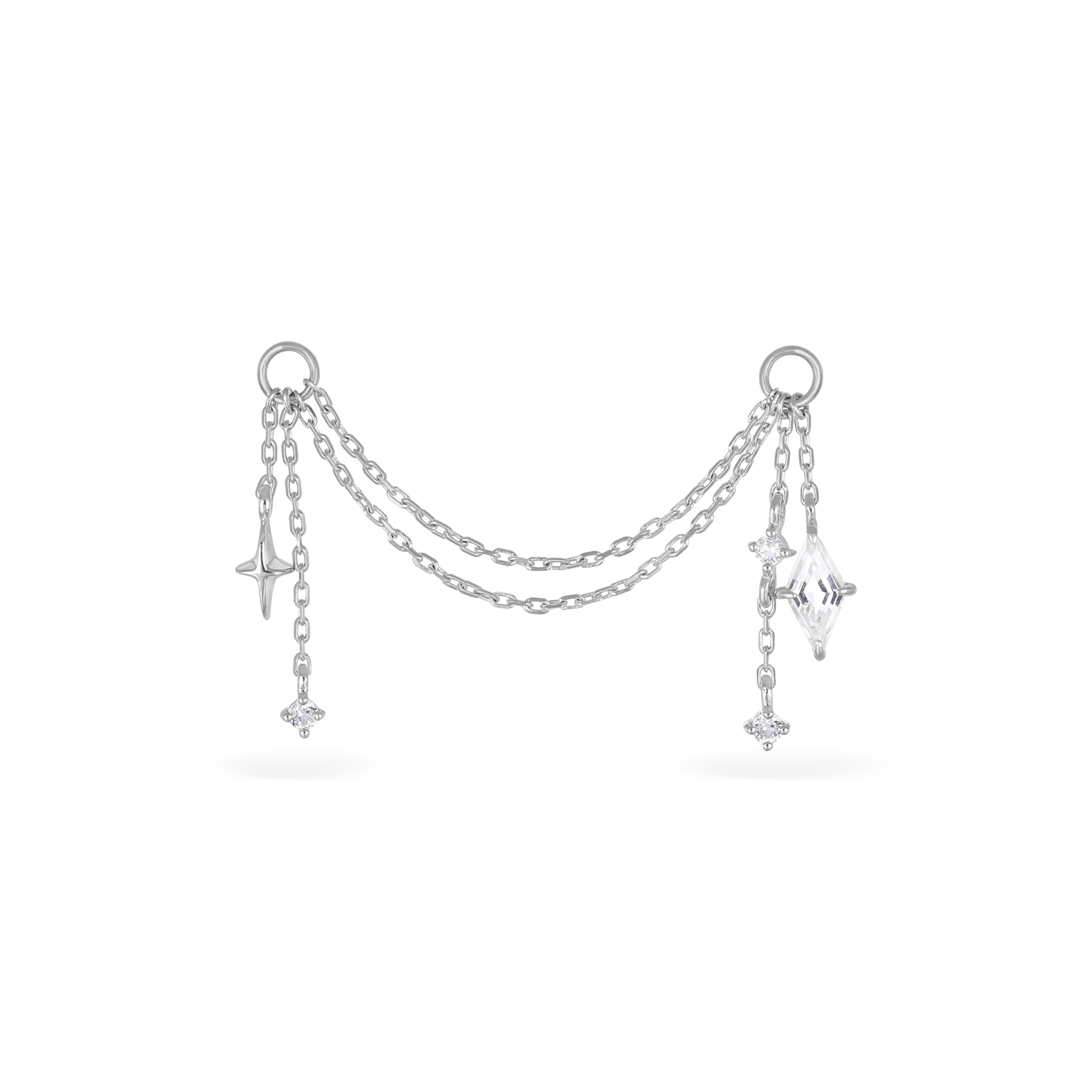 Julia • Celestial Draped Link Chain Attachment