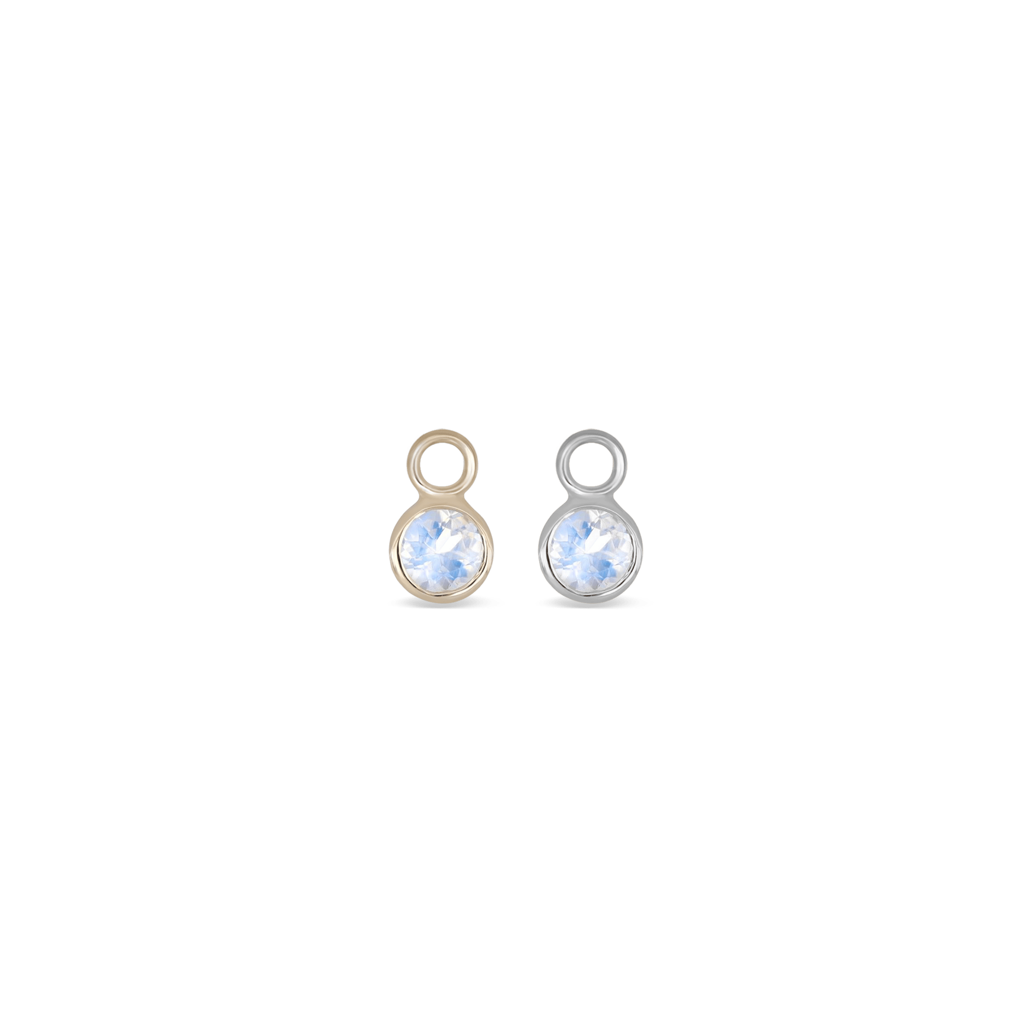 BEATTI Charms BTPG021 • Rainbow Moonstone Charm BTPG021 • Rainbow Moonstone Charm