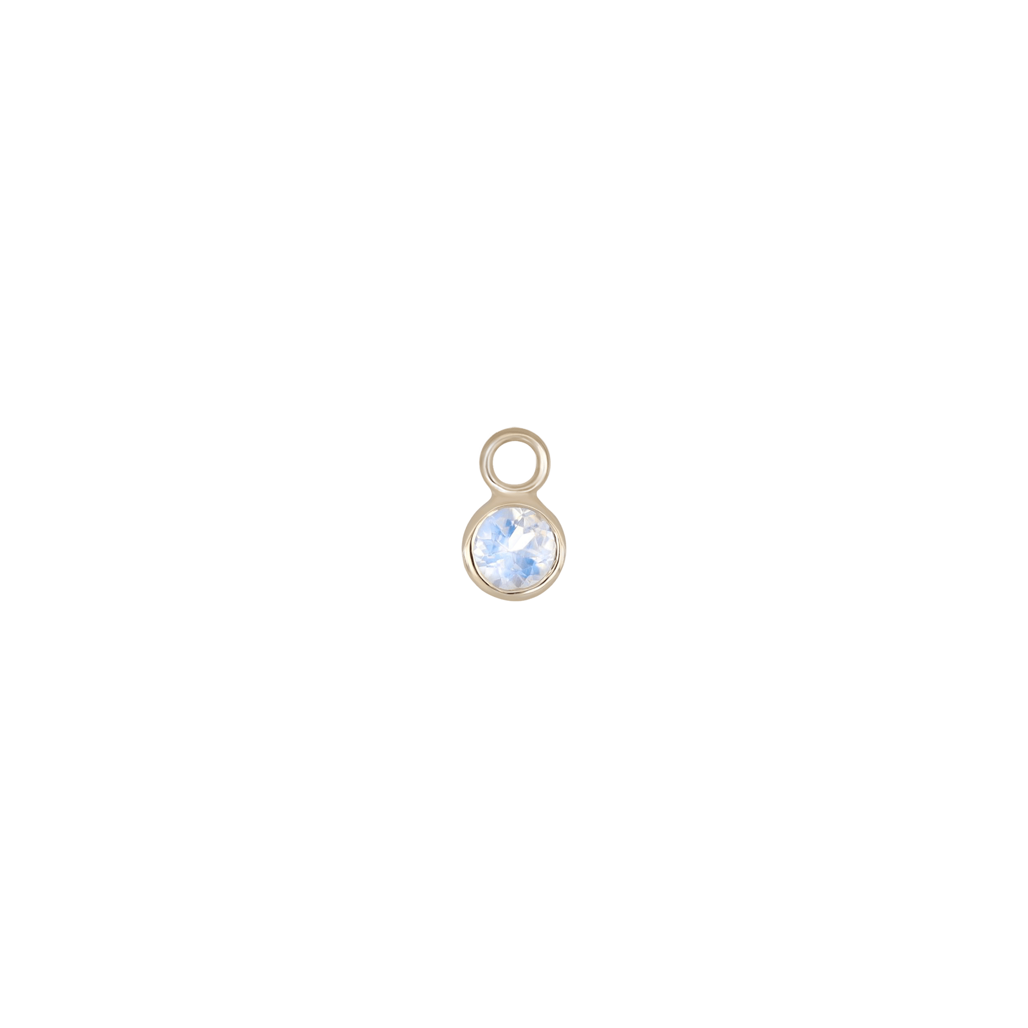 BEATTI Charms BTPG021 • Rainbow Moonstone Charm BTPG021 • Rainbow Moonstone Charm