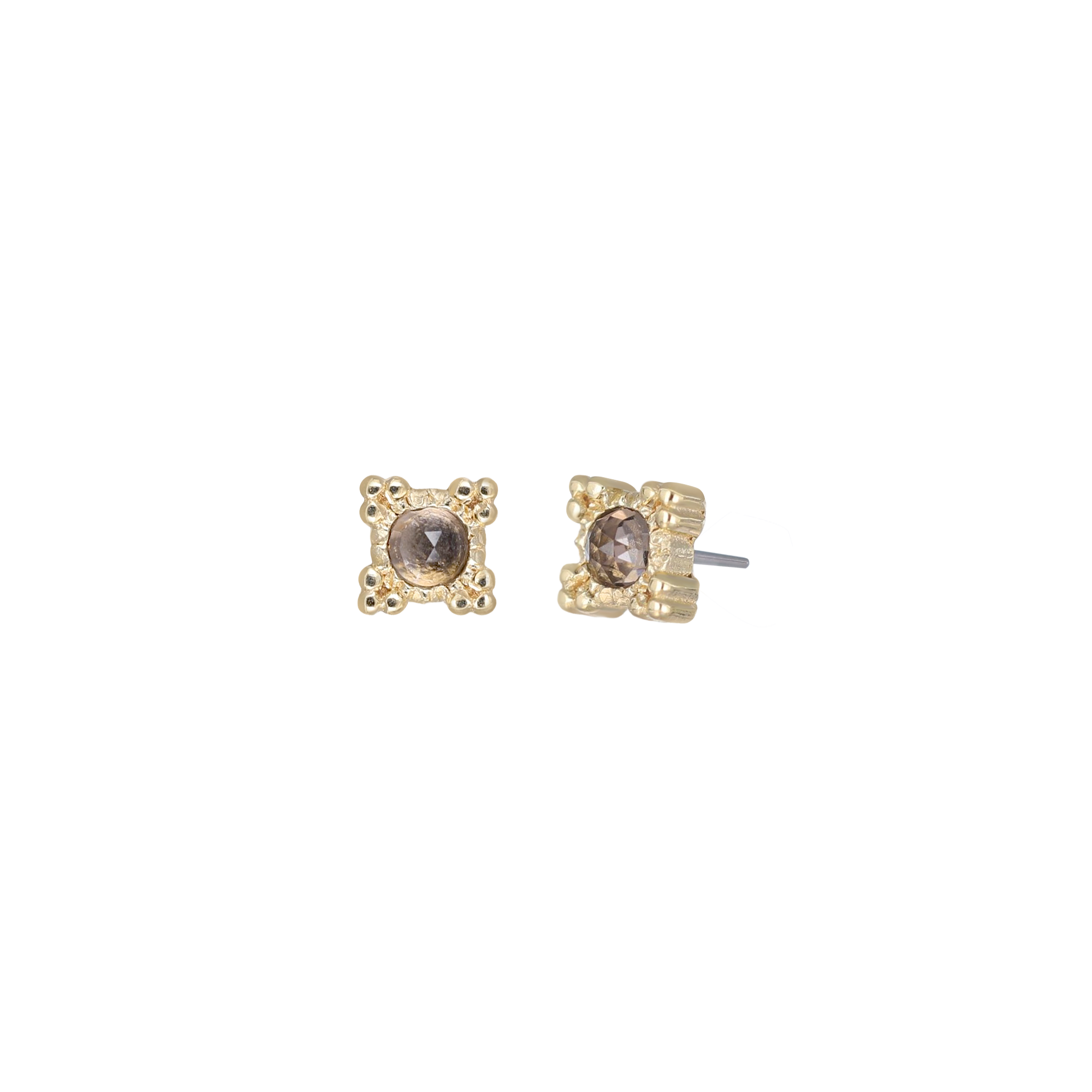 Bella Natural Gemstone Threadless Ends