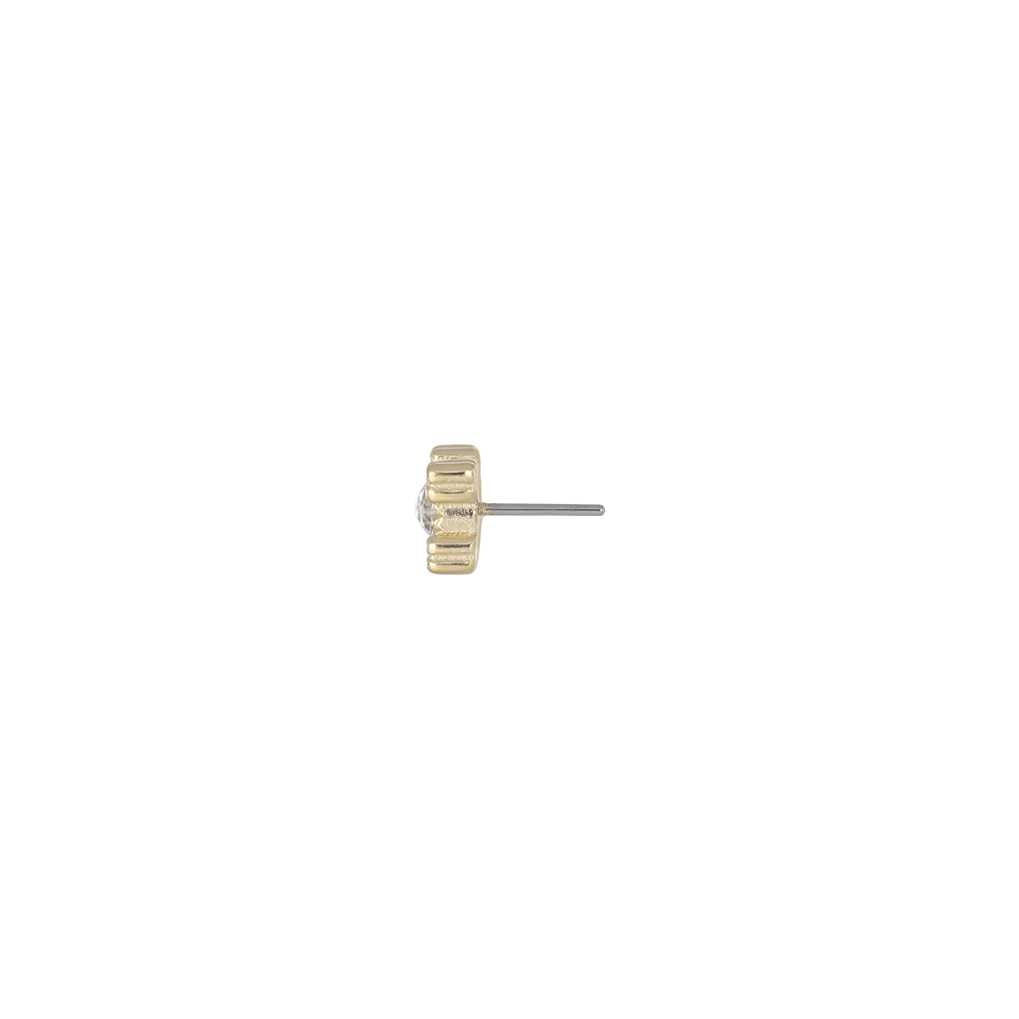 Bella Natural Gemstone Threadless Ends