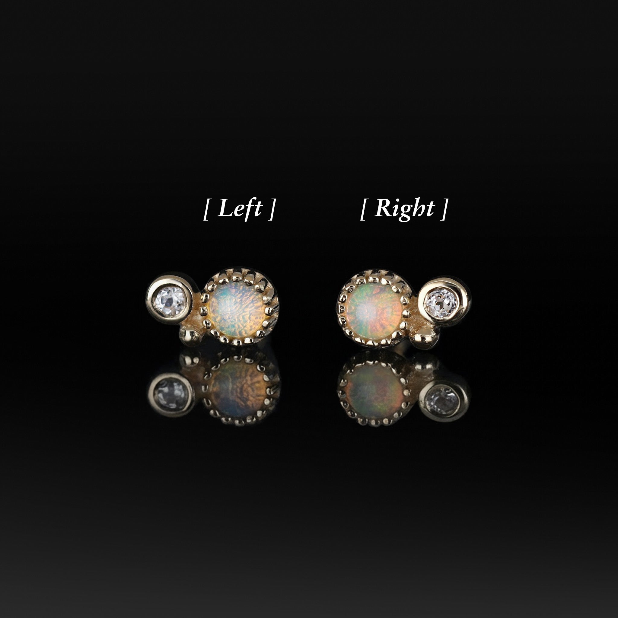 Twinette • 14K Gold Gemstone Threadless End