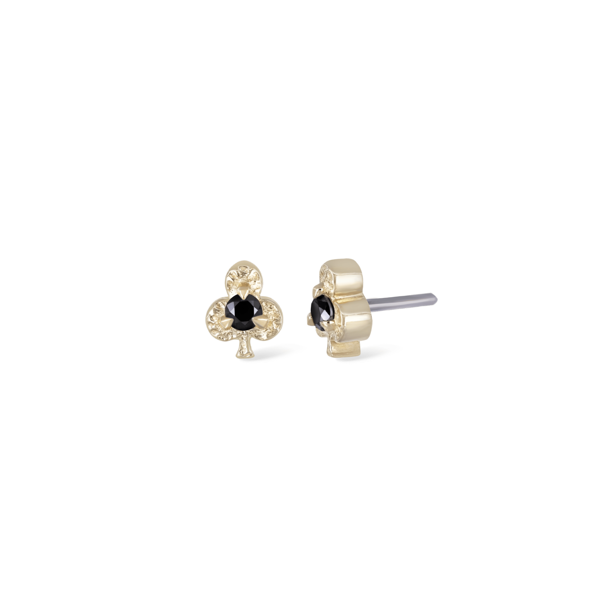 BEATTI Threadless Ends BTPRG100 • 14K Gold Gemstone Threadless End BTPRG100 • 14K Gold Gemstone Threadless End
