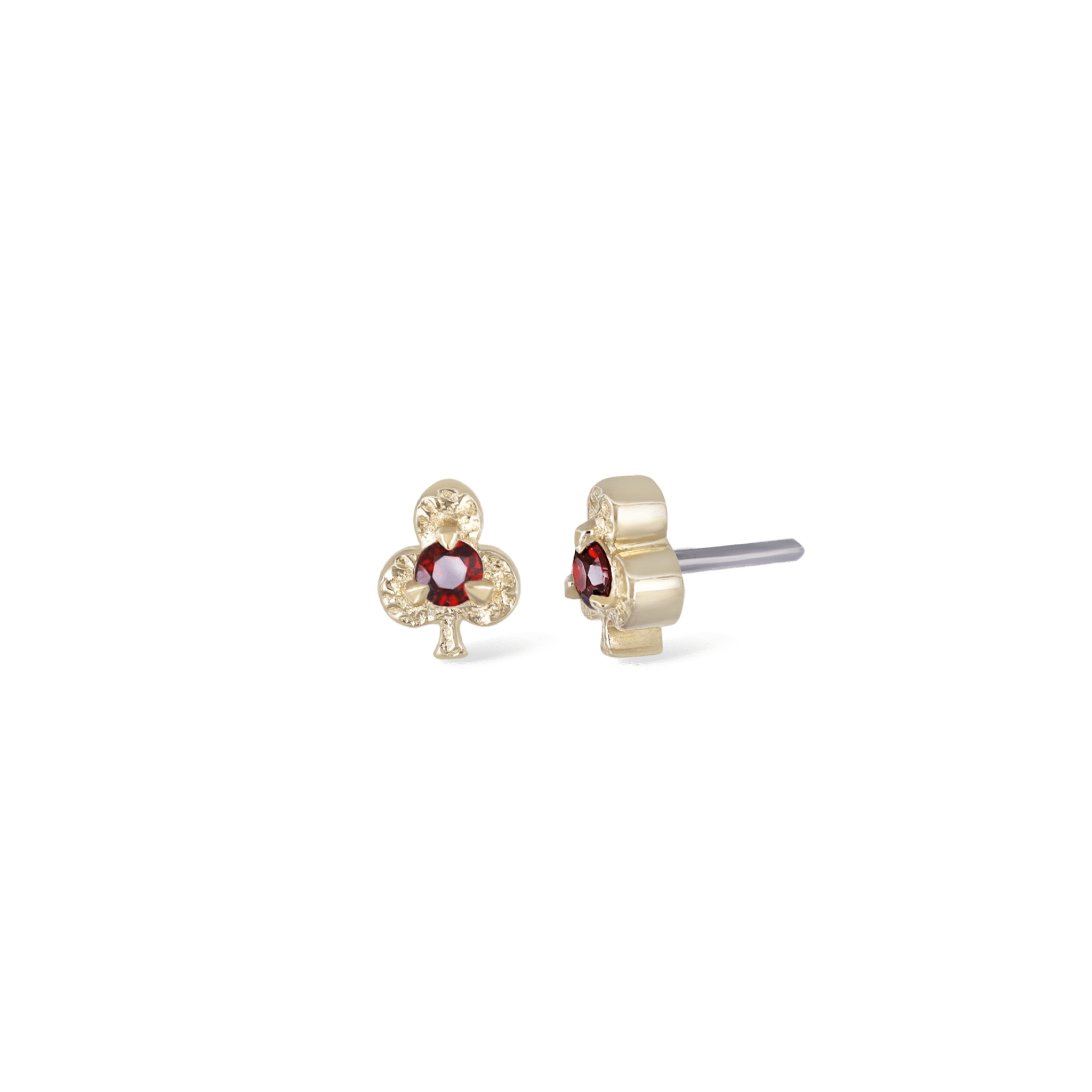 BEATTI Threadless Ends BTPRG100 • 14K Gold Gemstone Threadless End BTPRG100 • 14K Gold Gemstone Threadless End