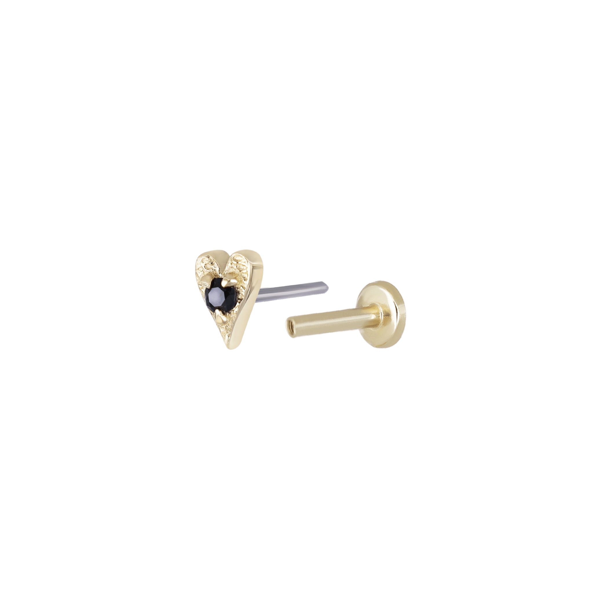 BEATTI Threadless Ends BTPRG101 • 14K Gold Gemstone Threadless End BTPRG101 • 14K Gold Gemstone Threadless End