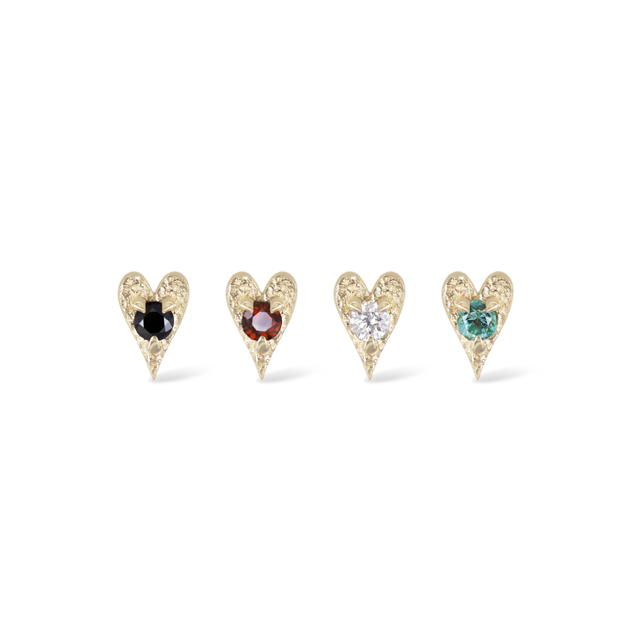 Heart • Ace of Gems Flatback Stud