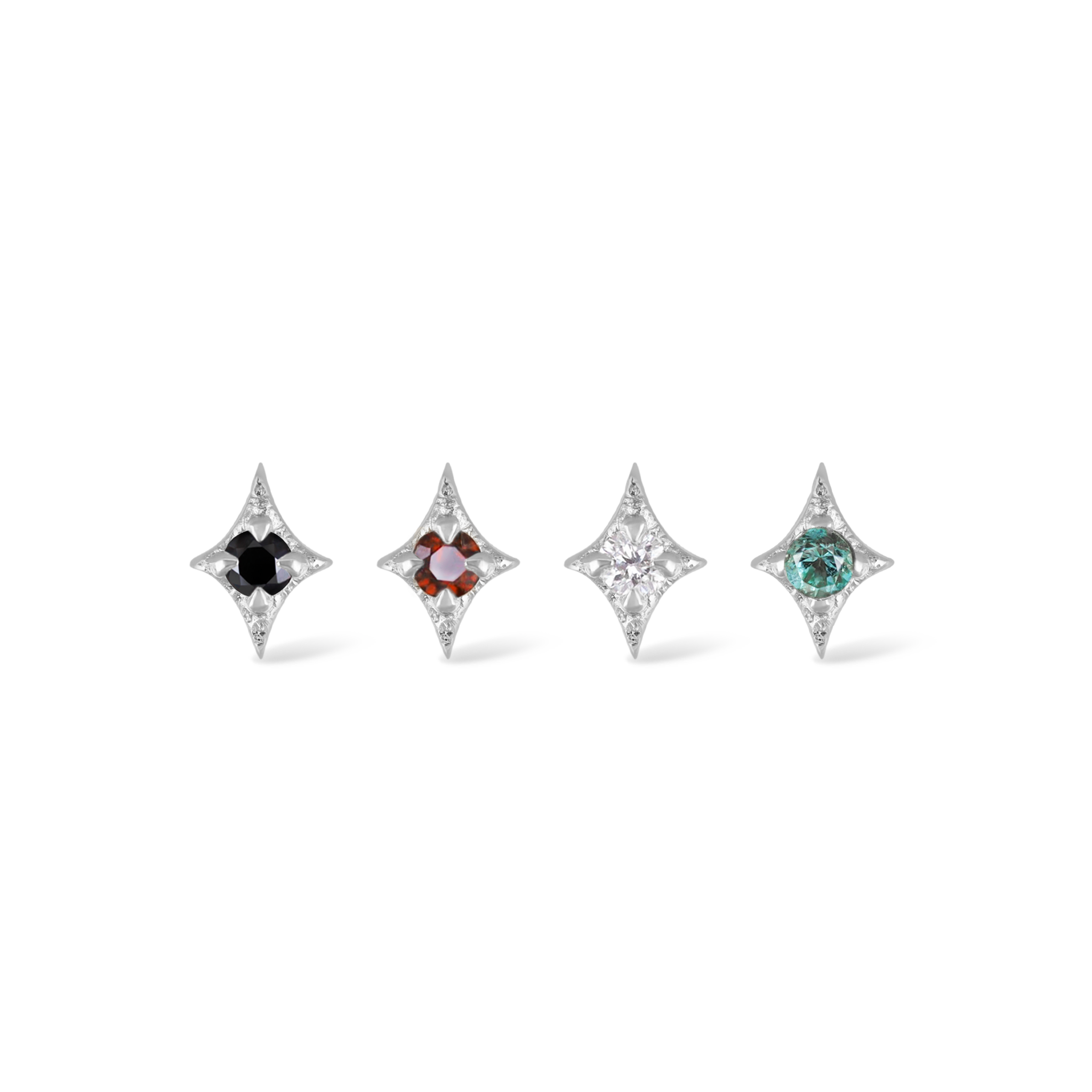 Diamond • Ace of Gems Flatback Stud