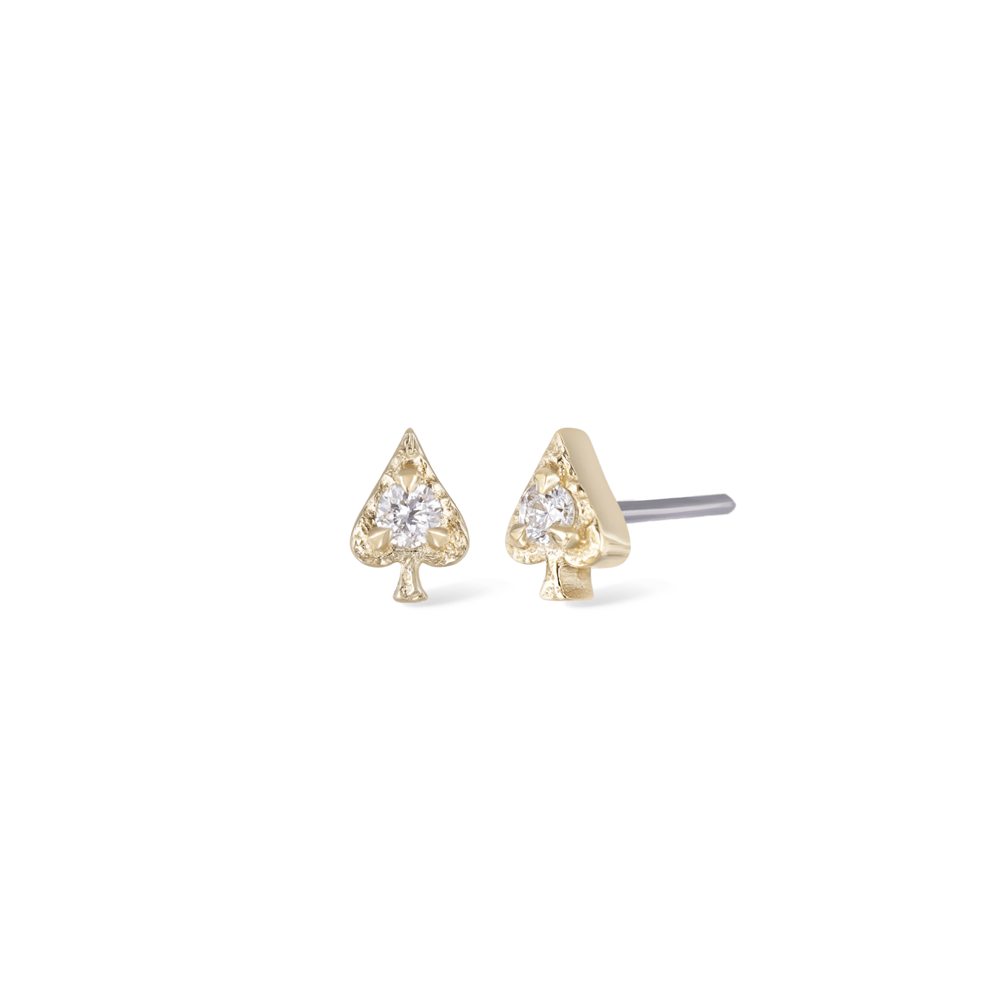 BEATTI Threadless Ends BTPRG103 • 14K Gold Gemstone Threadless End BTPRG103 • 14K Gold Gemstone Threadless End