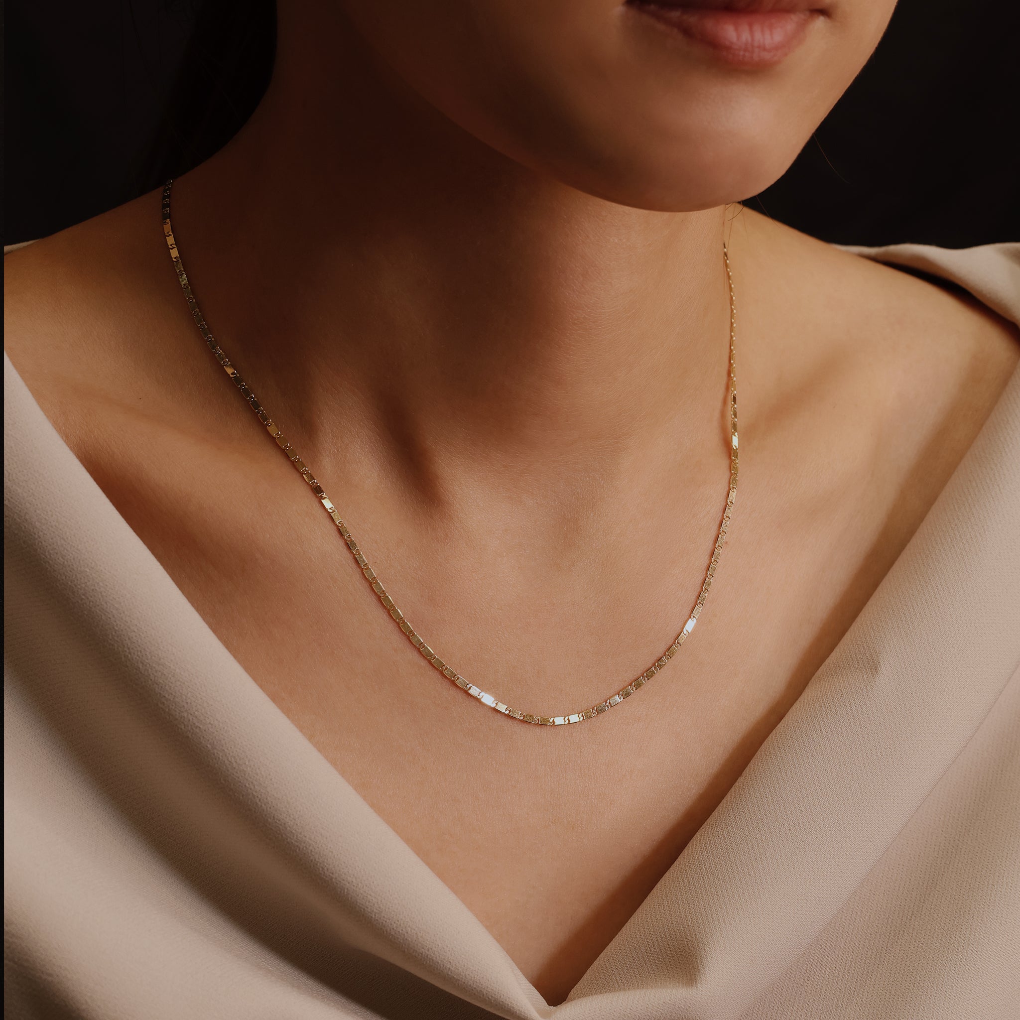 Dante Flat Chain Necklace