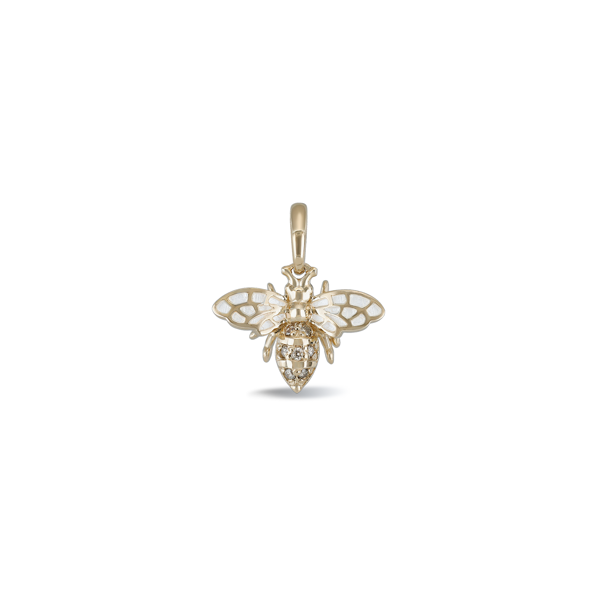 Eternal Diamond HoneyBee Pendant II