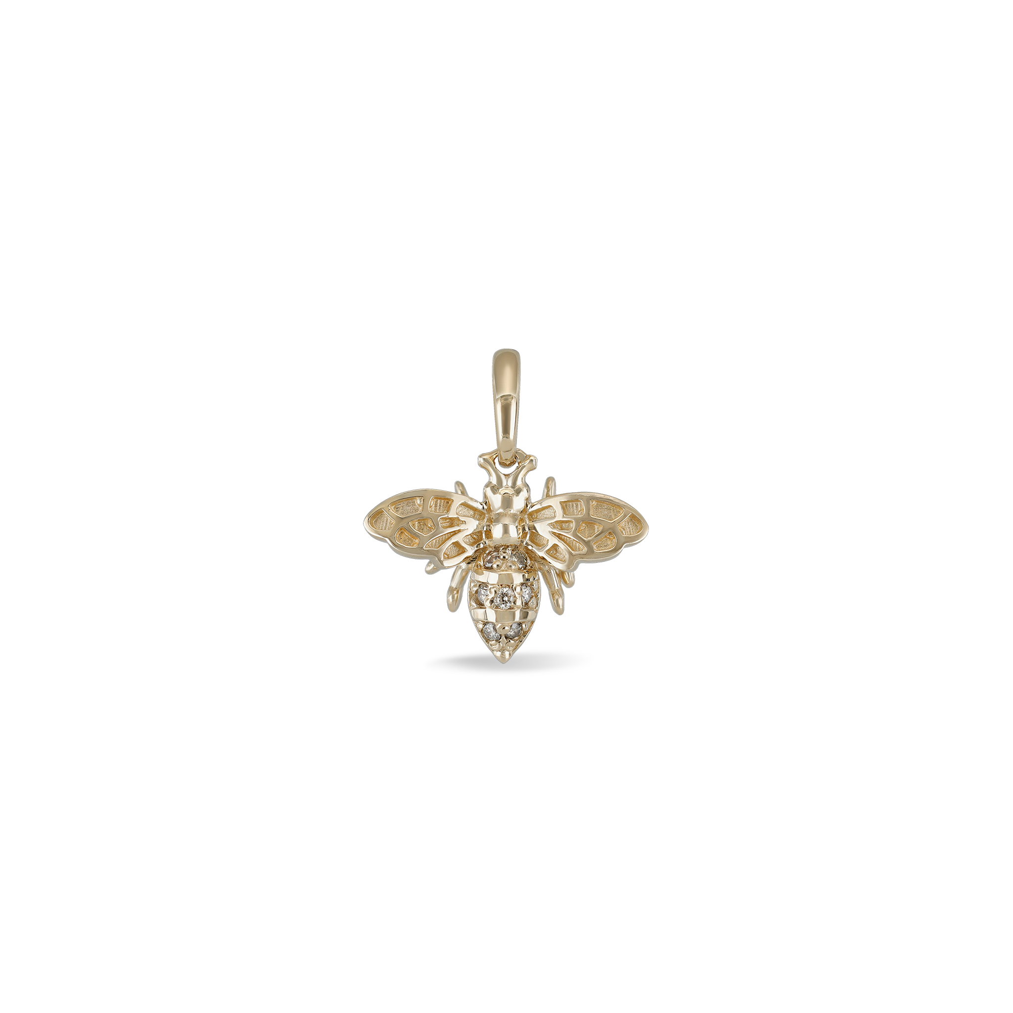 Eternal Diamond HoneyBee Pendant