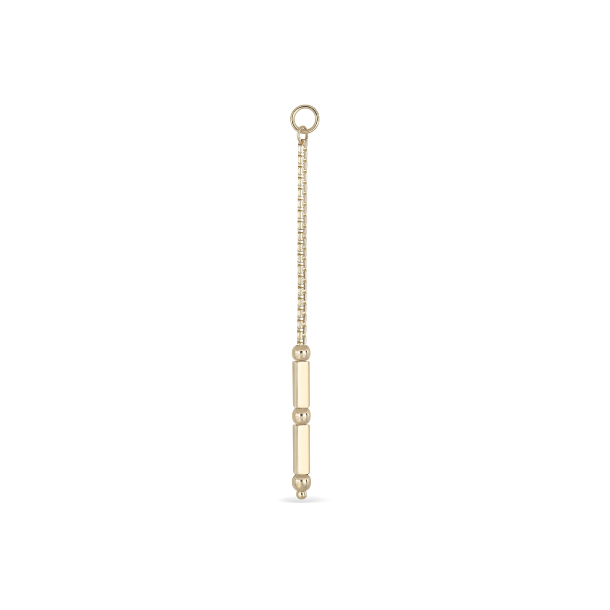 Sequence • 14K Gold Brillcut Chain Charm