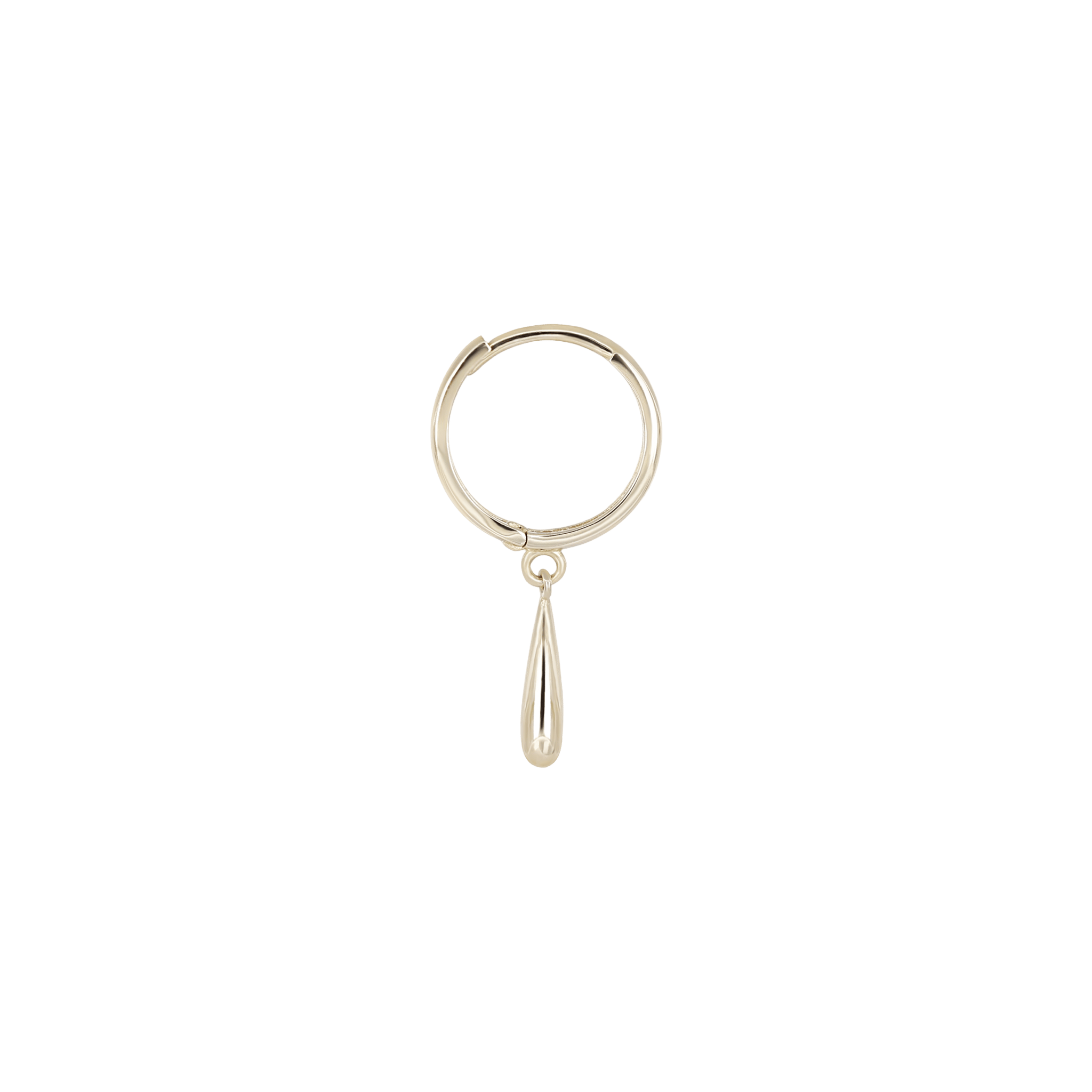 BEATTI Chain Earrings Gold OT402793 • 14K Gold Drop Hoops OT402793 OT402793 • 14K Gold Drop Hoops