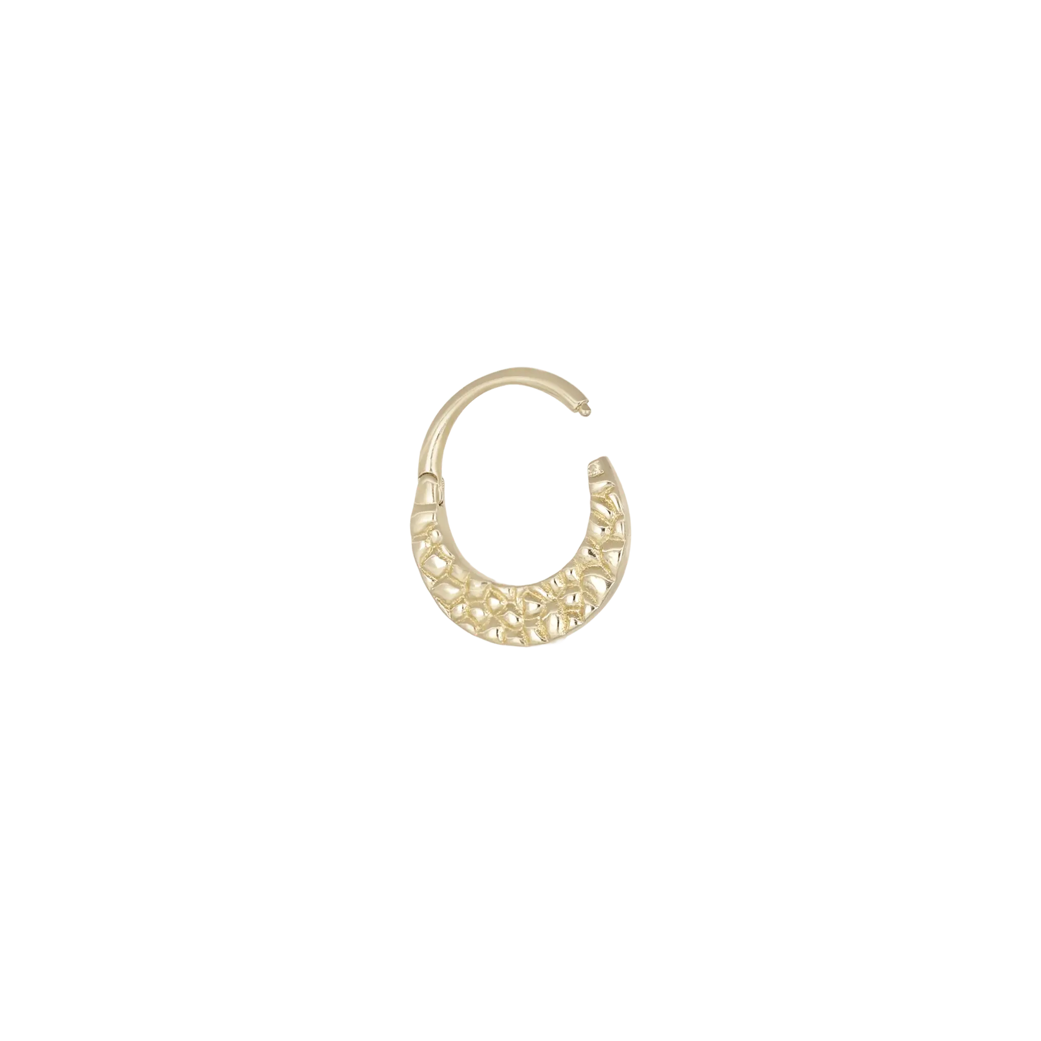 BEATTI Hoops Gold TK004 • 14K Gold Cleo Hoops TK004 TK004 • 14K Gold Cleo Hoops