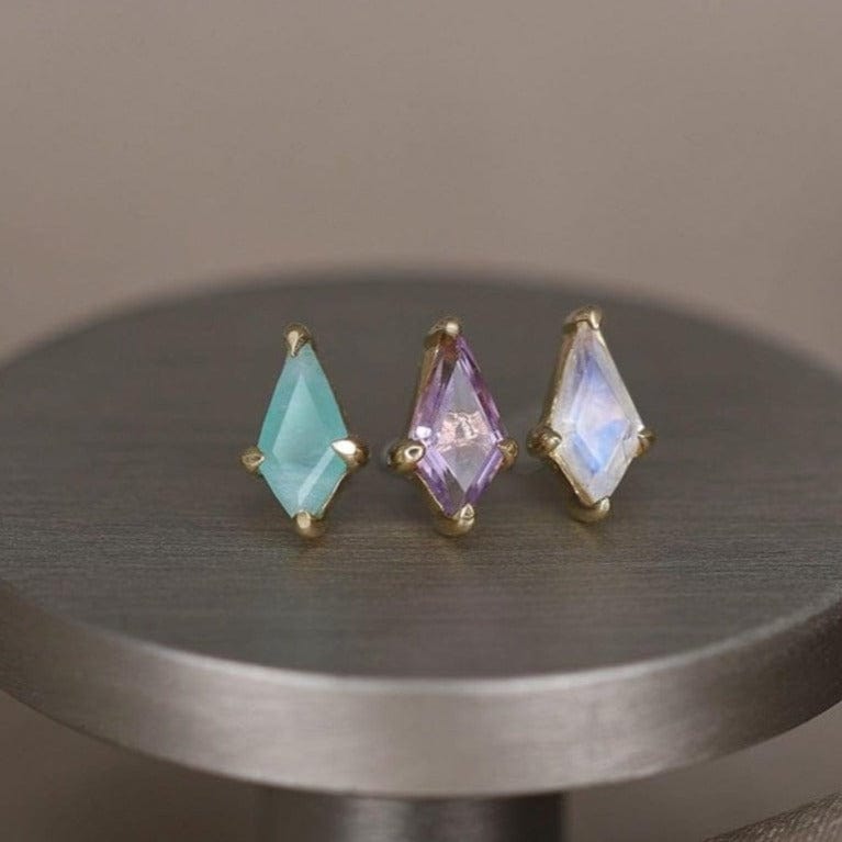 BEATTI Threadless Ends Siera • Natural Gemstone Threadless Ends Siera • Natural Gemstone Threadless Ends